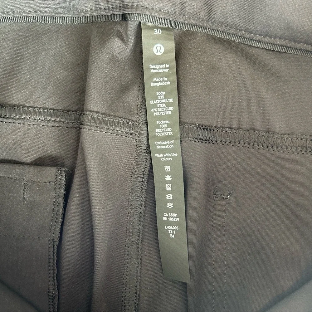 Lululemon ABC Pant Black Size 30 - Picture 11 of 15